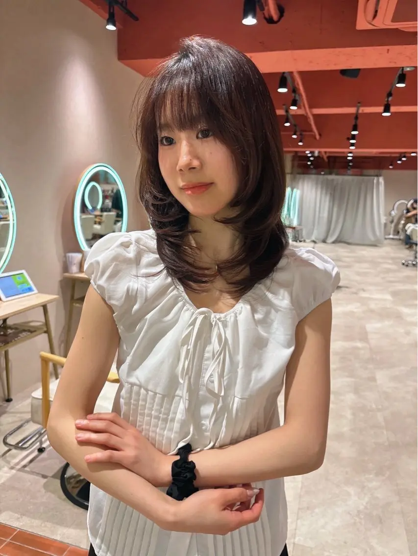 レイヤーカット＋髪質改善トリートメント✨の写真