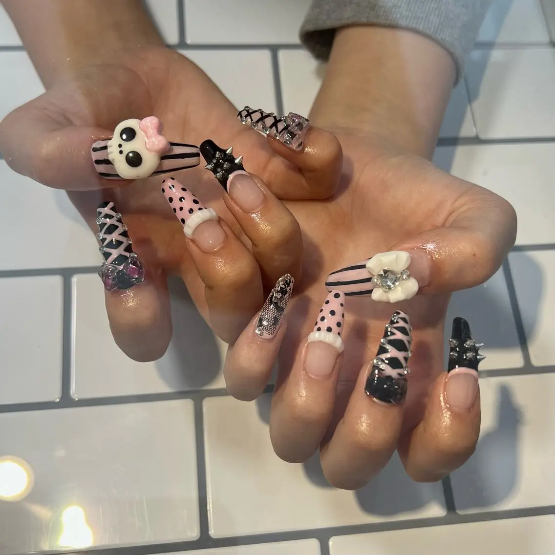 【ジェルオフ無】チップ10本持ち込み②🌷の写真