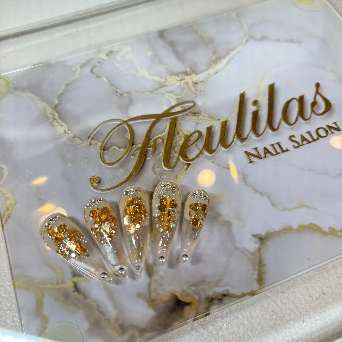 ネイル ハンドネイル fleulilas 17時以降のみ予約可のネイルデザイン
