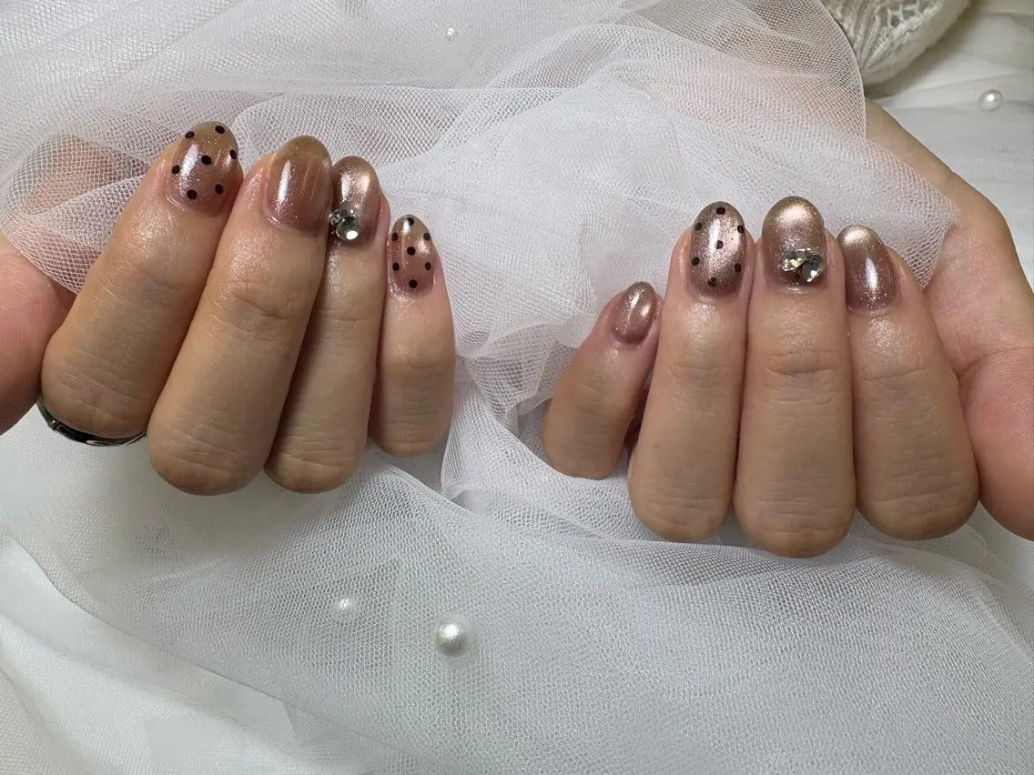 デザインネイル💅オフなしの写真