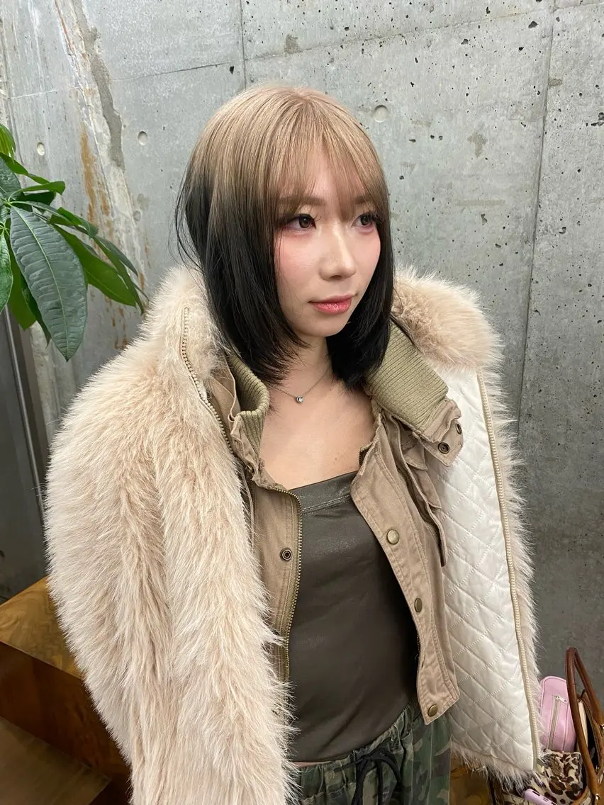 ミディアム カラー 🌈艶ハイトーン特化 🌈NOZOMUのヘアスタイル