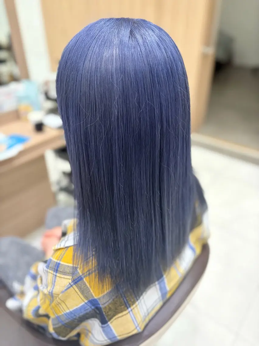 ロング カット ヘアカラー 🐈‍⬛SARA🎀 縮毛矯正のヘアスタイル