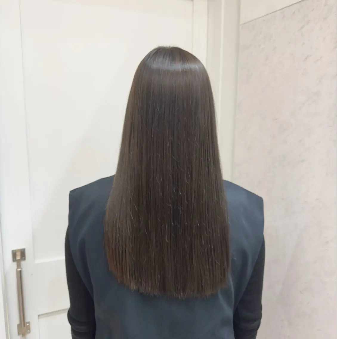 ブリーチなしワンカラー➕サービストリートメント🫧の写真