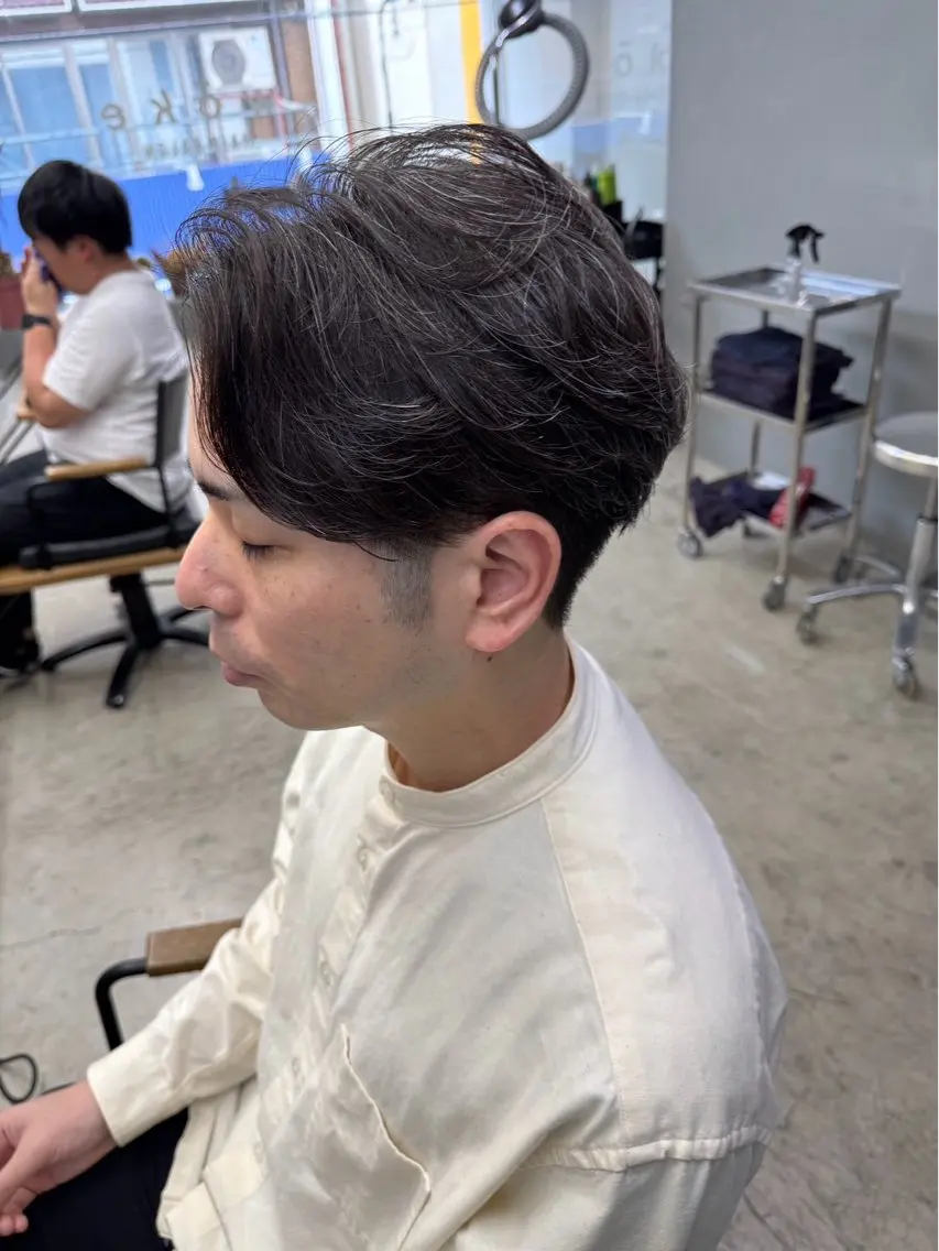 ショート パーマ メンズ メンズ専門サロン wokeのヘアスタイル