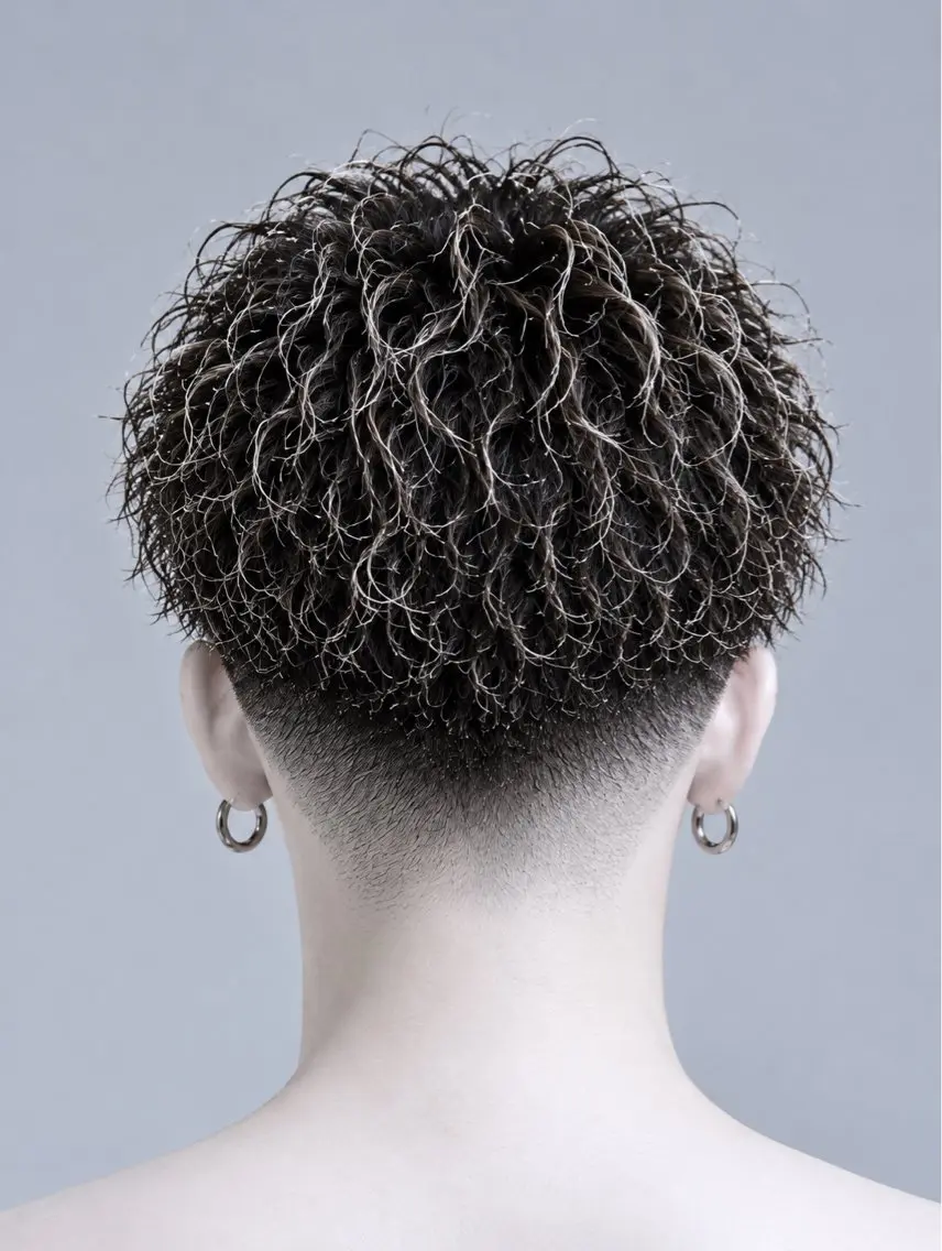 ショート カラー パーマ メッシュ カット ヘアカラー パーマ 寺内 紳悟のヘアスタイル