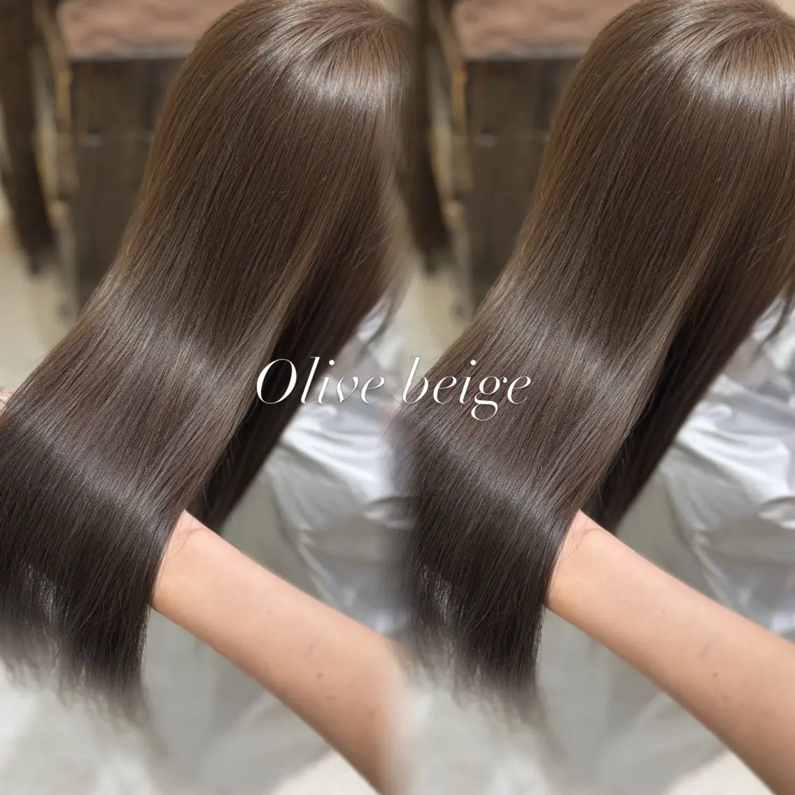 ロング カラー ヘアカラー トリートメント ヘッドスパ ヘアセット ホノカ🫧 モデル募集のヘアスタイル