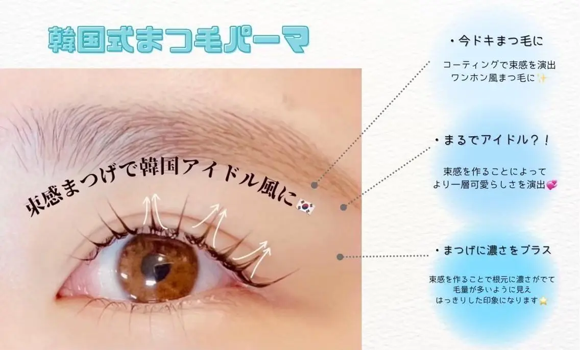 【6月末まで限定⭐️】韓国パーマ🌙コーティング付き［茨木/まつ毛パーマ/パリジェンヌ/大阪］の写真