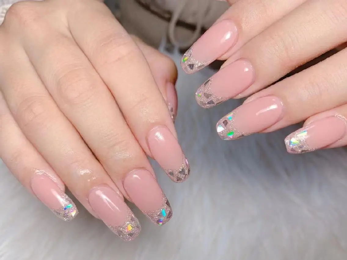 ネイル アートネイル べっ甲ネイル ボルドー 長さ出し フラワーネイル 🎀Yumi✨ ミキネイルサロン池袋のネイルデザイン