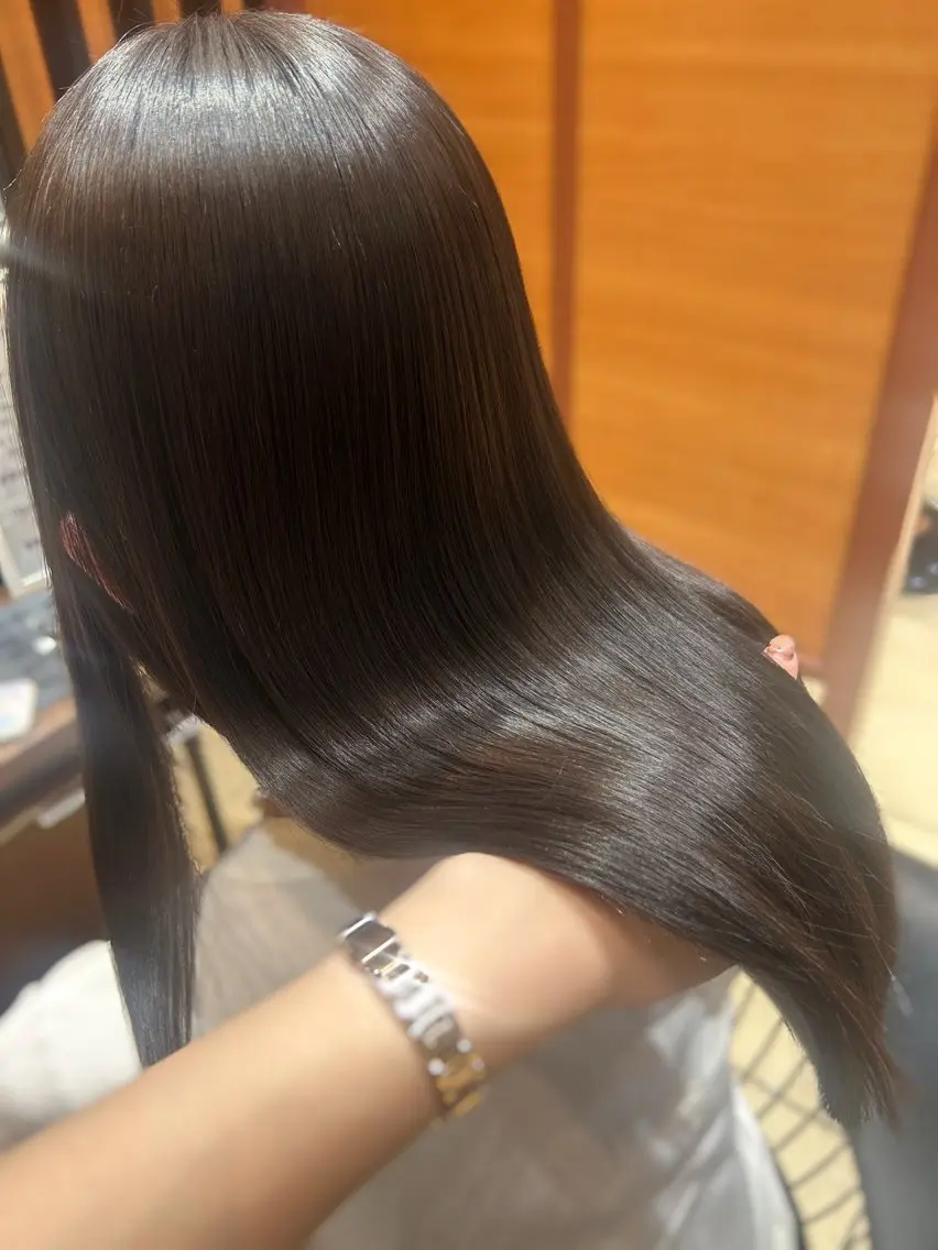 セミロング カット ヘアカラー トリートメント ✨🍀岩崎 唯🍀✨のヘアスタイル