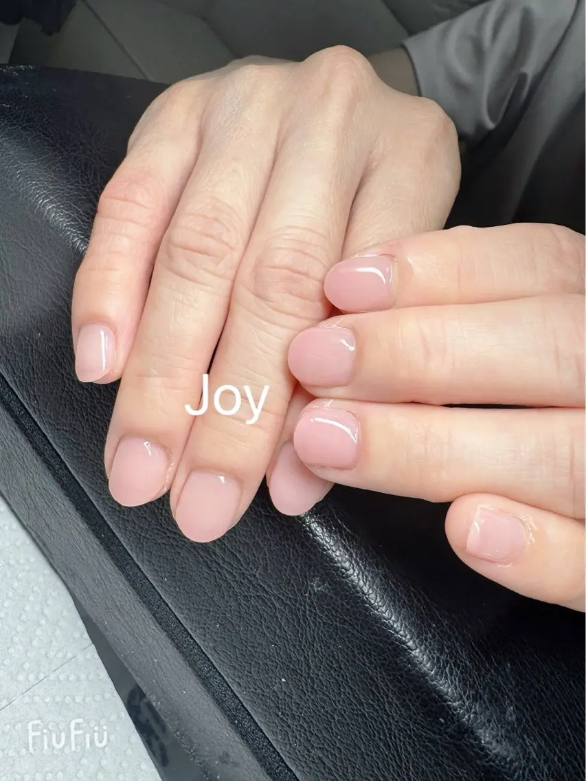 ネイル ジェルネイル ワンカラーネイル シンプルネイル Nail Salon JOYのネイルデザイン