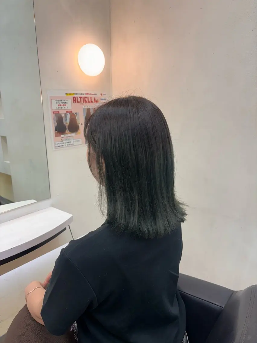 ミディアム カラー カット ヘアカラー 🐥長木 ゆかり🐥 カット試験モデル募集のヘアスタイル