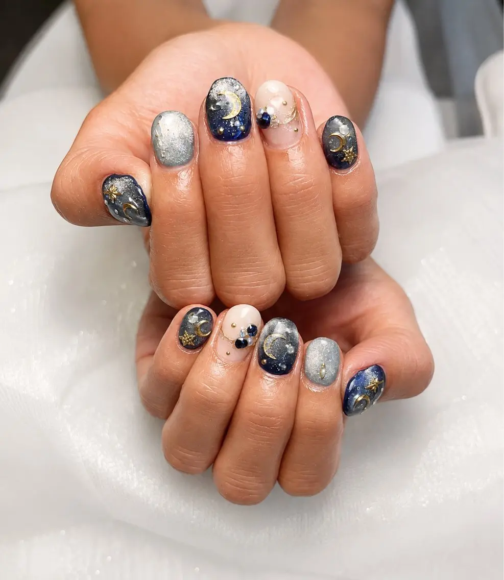 ネイル 持ち込み ハンドネイル Nail salon Natulalのネイルデザイン