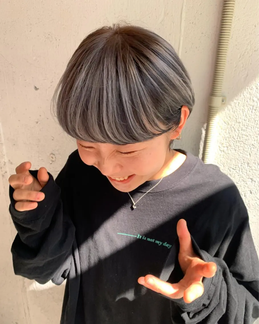 カット&ハイライトorインナーカラー&3step トリートメントの写真