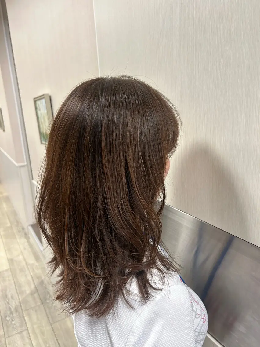 ミディアム 町田 黎人のヘアスタイル