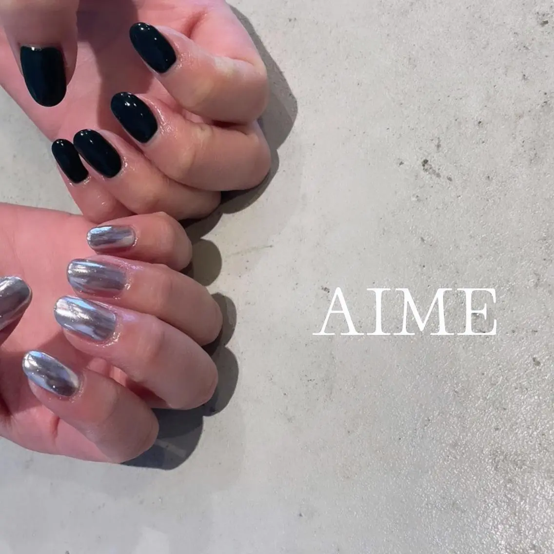 ネイル アートネイル ハンドネイル AIME (momo)のネイルデザイン