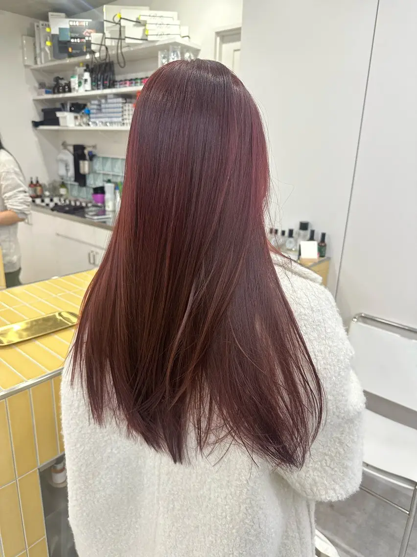 ロング カラー MAI/髪質改善/ 幹細胞トリートメントのヘアスタイル
