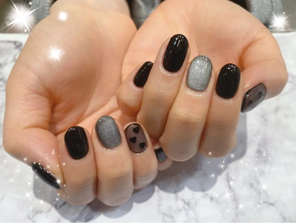ネイル マグネットネイル ハンドネイル ネイルサロン nail_upのネイルデザイン