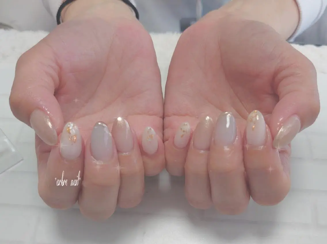 ネイル ✯.。 arbre nail 。✯.のネイルデザイン