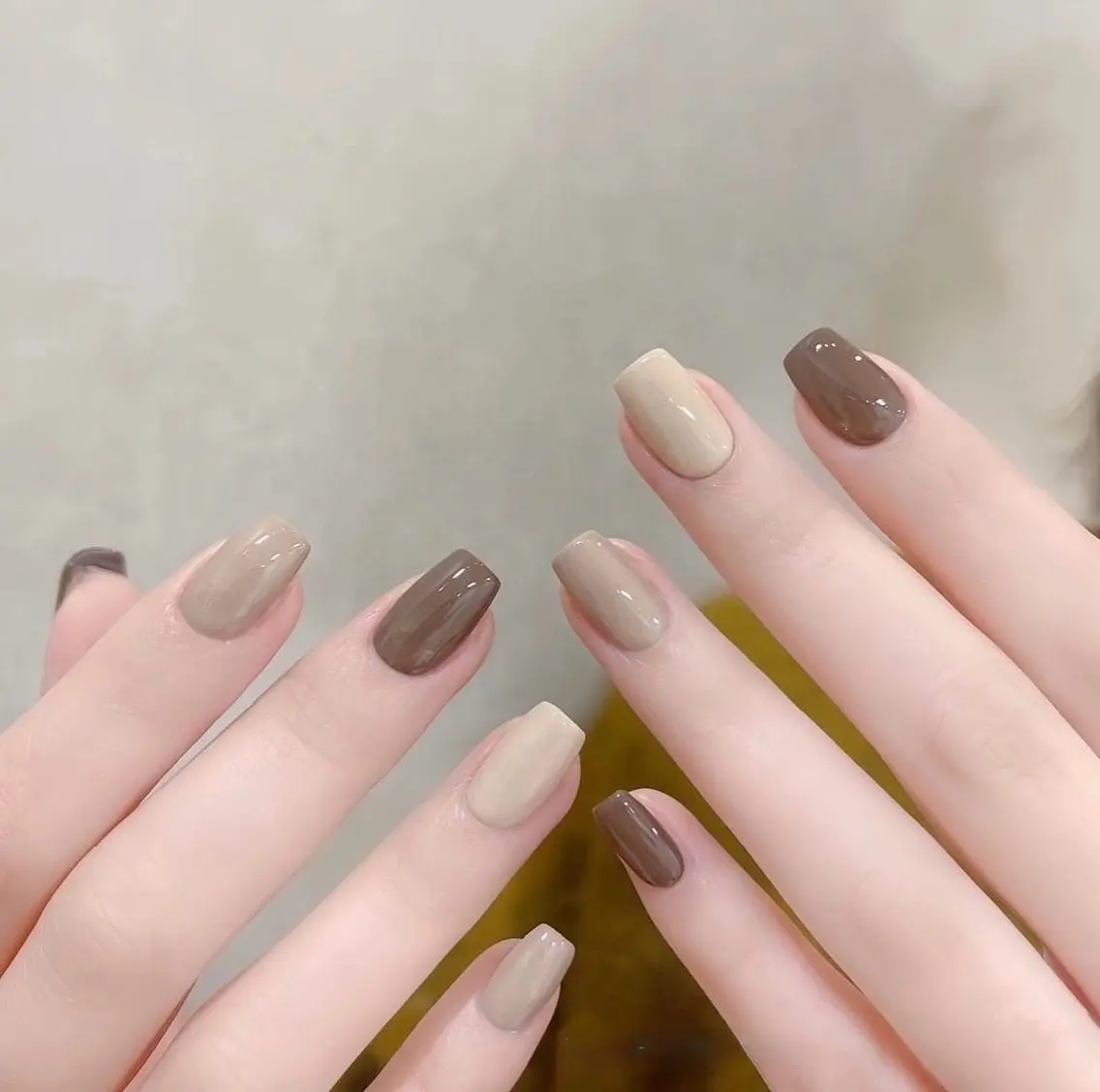 ネイル 長さ出し フレンチネイル グラデーション 卒業式 マグネットネイル ハンドネイル MIHANA NAILのネイルデザイン