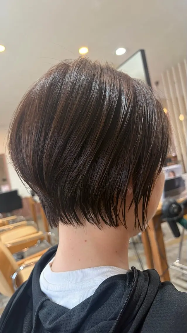 ショート カット ヘアカラー 【ハイライト】 YUYAのヘアスタイル