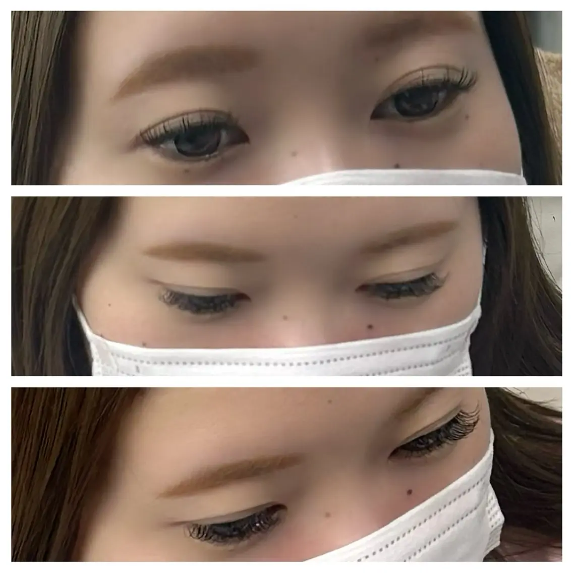 マツエク・マツパ キュート Dカール フラットラッシュ ma-pa eye＆hairのマツエク・マツパデザイン