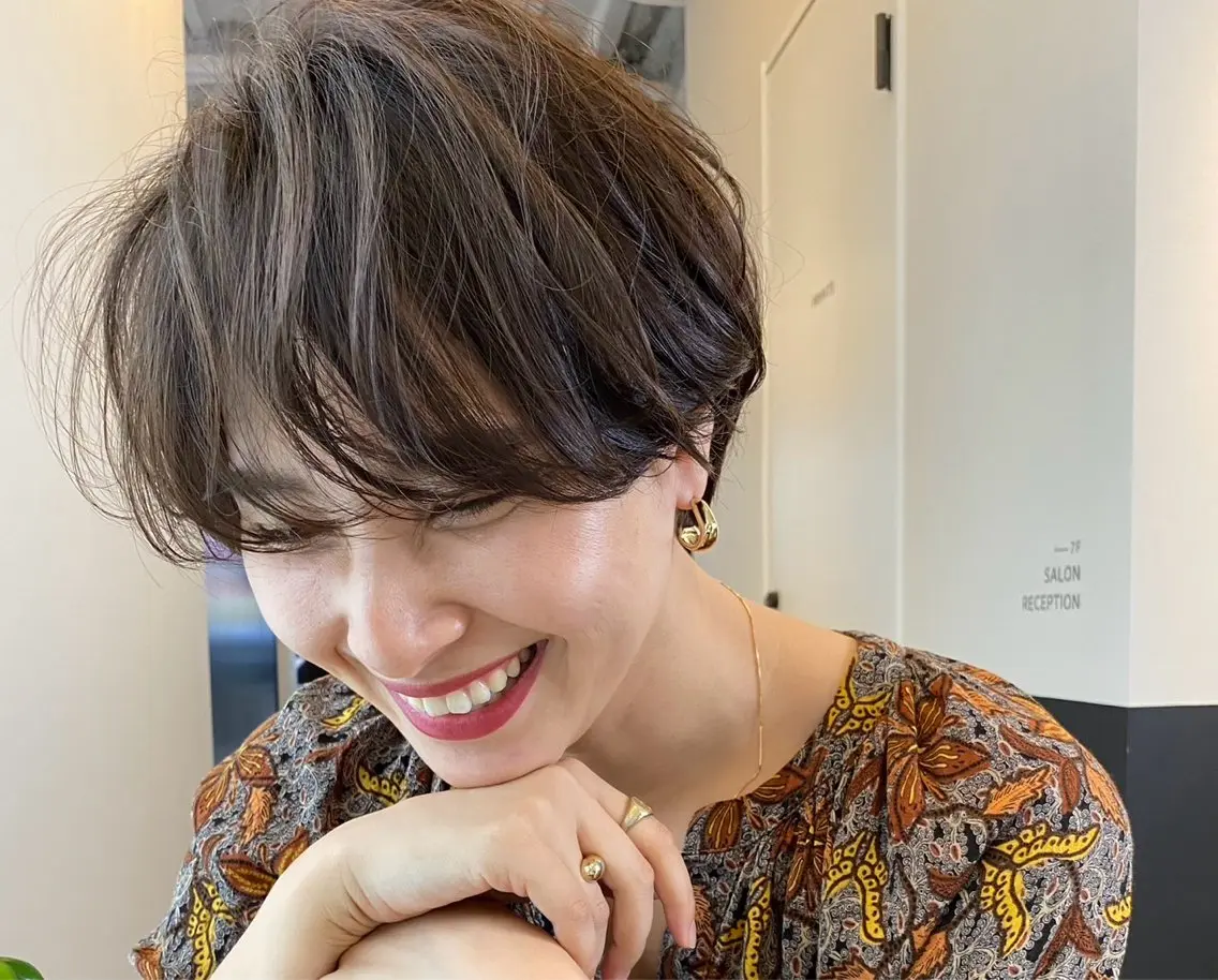 ショート ショートヘア 坂槙 航のヘアスタイル