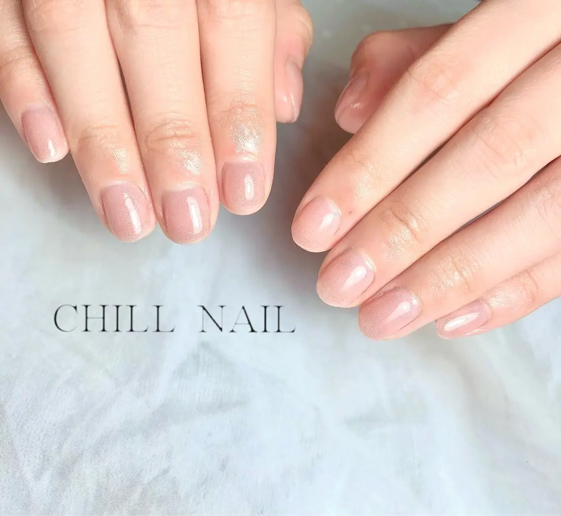 ネイル ラメ(グリッター) CHILL NAILのネイルデザイン