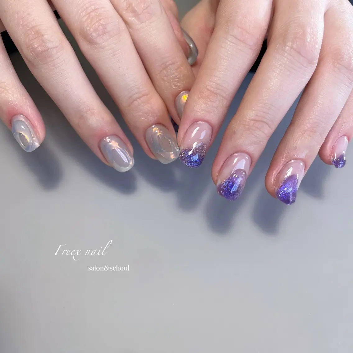 ネイル ハンドネイル フットネイル freex nail /ニュアンス/個性派のネイルデザイン
