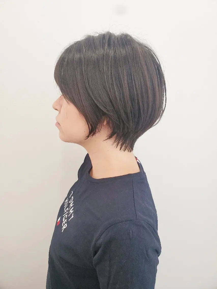 ショート カット トリートメント ヘッドスパ 齋藤 愛美のヘアスタイル