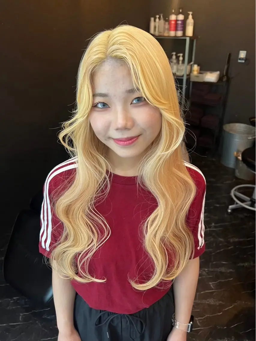 ロング カラー トレンド×デザイン DEAN岡崎店のヘアスタイル