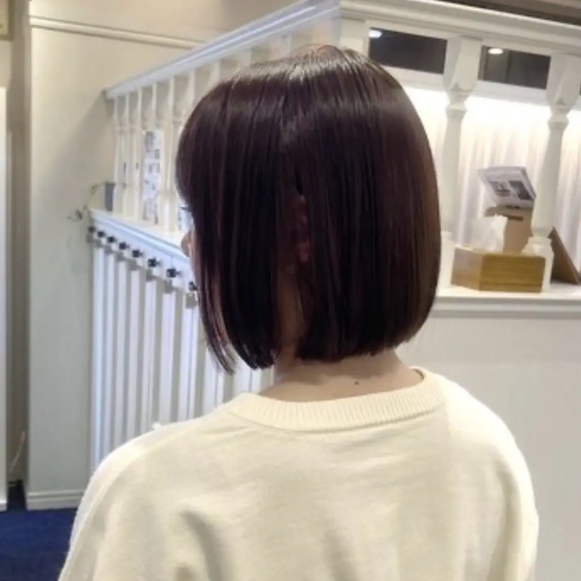 ミディアム 今田 莉心のヘアスタイル