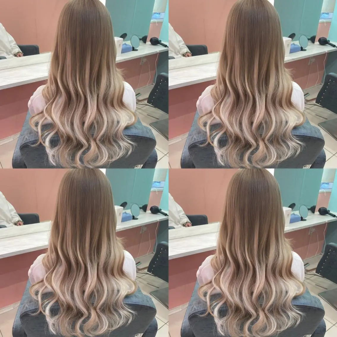 ロング カラー ハイライトカラー ハイライト 🌷MAYU 🌷のヘアスタイル