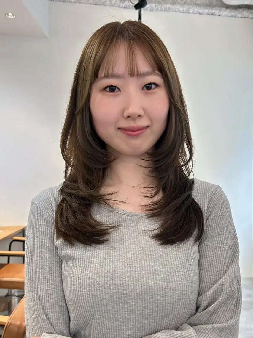 【5月限定💞】似合わせカット+うる艶透明感カラー+リペアトリートメント◎梅田・茶屋町の写真