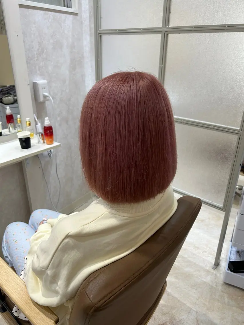 カラー カット ヘアカラー トリートメント ヘアセット 💙まこと💙艶 カラー(Rico)のヘアスタイル
