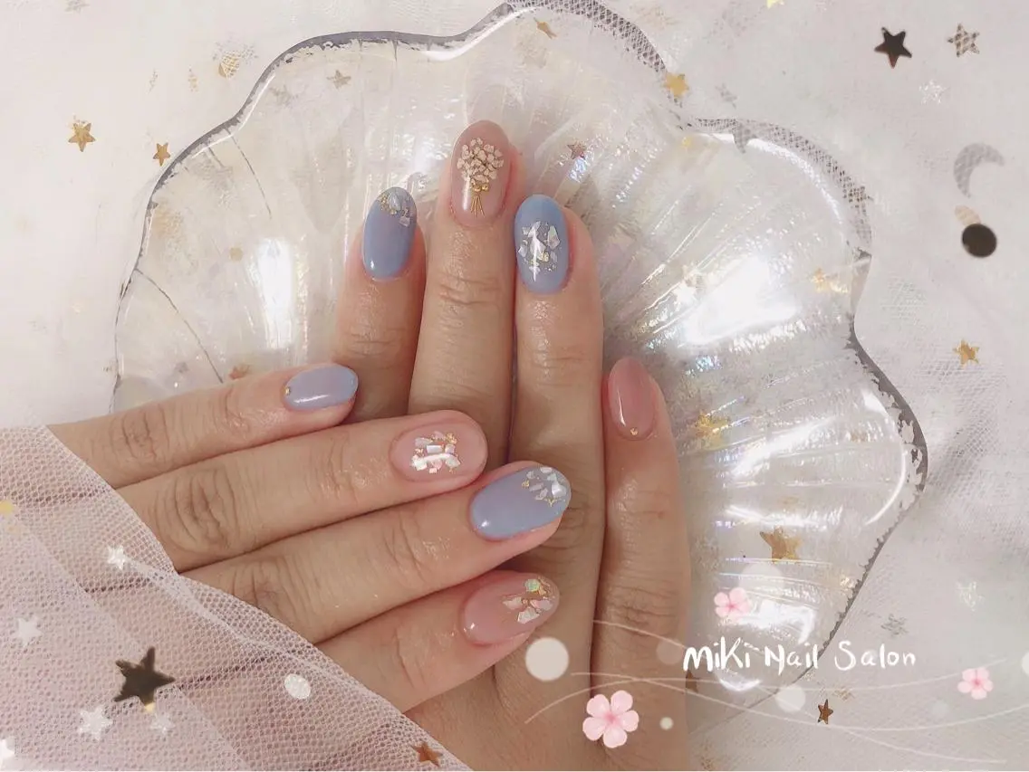 ネイル MiKi Nai池袋 長さだし得意のネイルデザイン