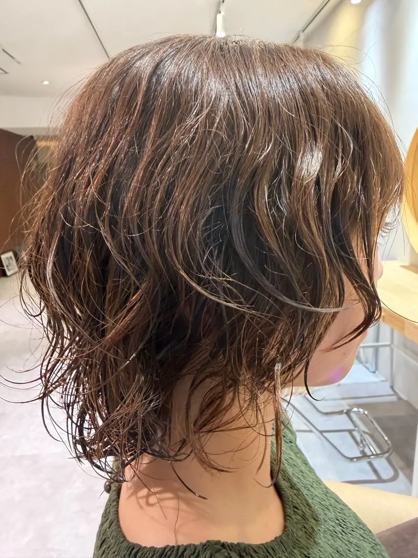 【当日予約限定】カット×パーマ（メンズ可）の写真