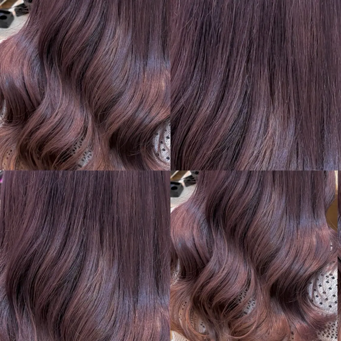 ロング カラー カット ヘアカラー トリートメント 👑髪質改善Wカラー 👑アユカのヘアスタイル