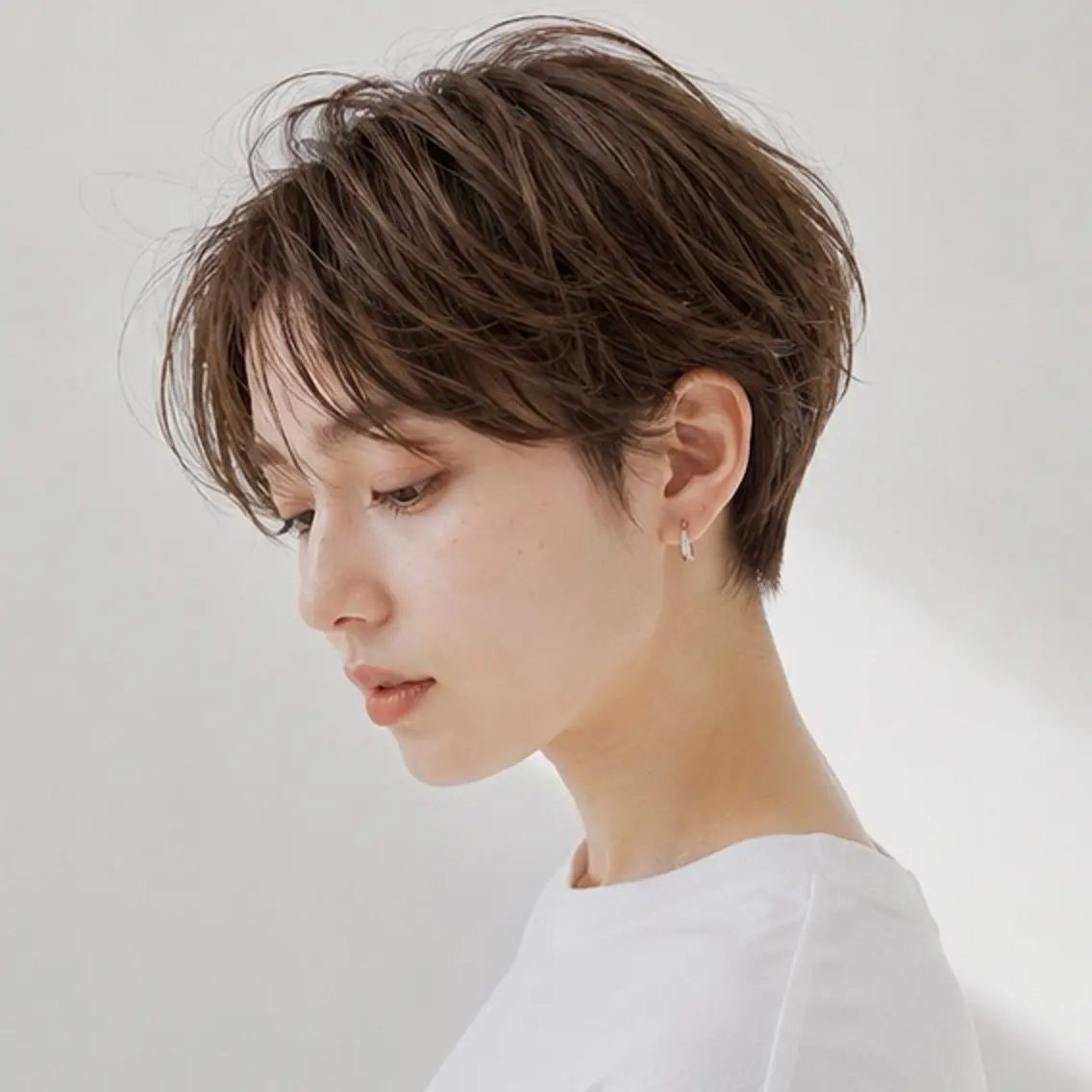 ミディアム カット ヘアカラー カット特化/ 荒井史行/新宿三丁目のヘアスタイル