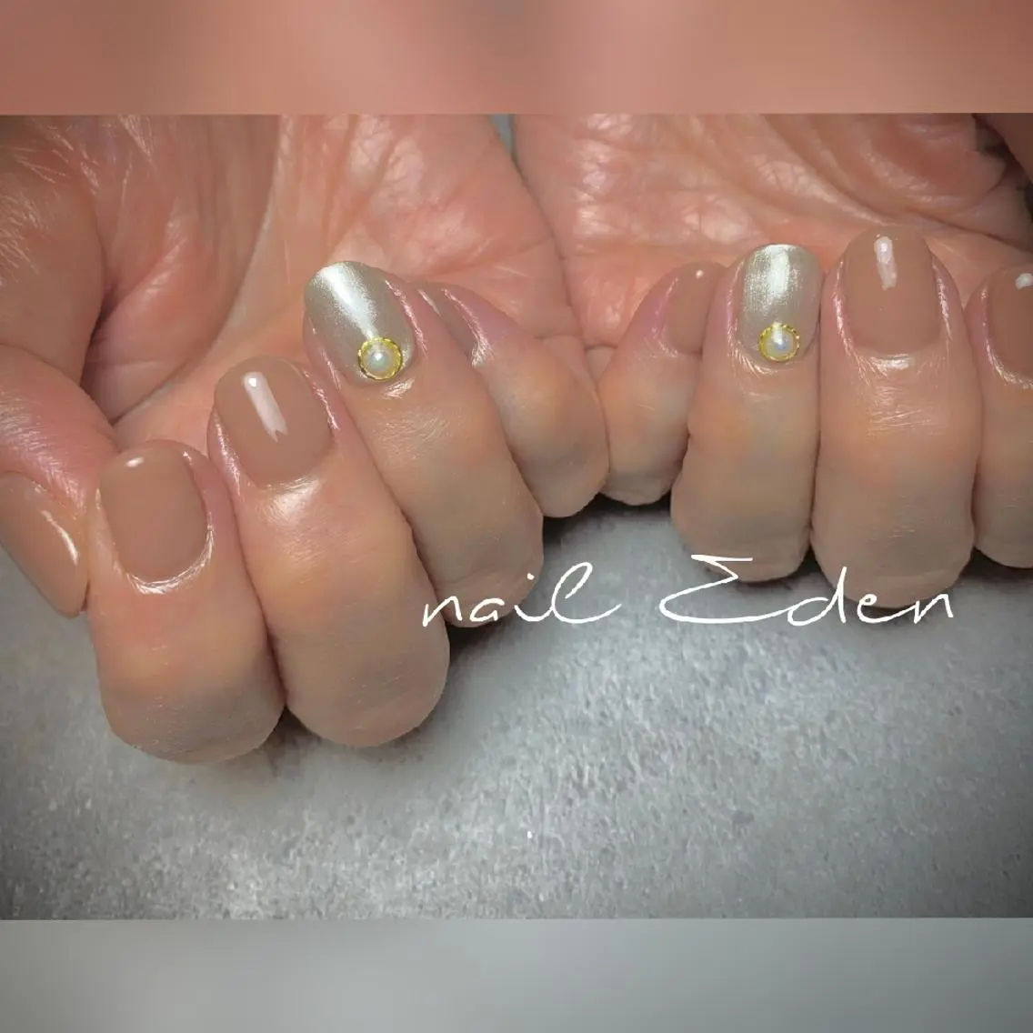 ネイル シンプルネイル Eden ♾️のネイルデザイン