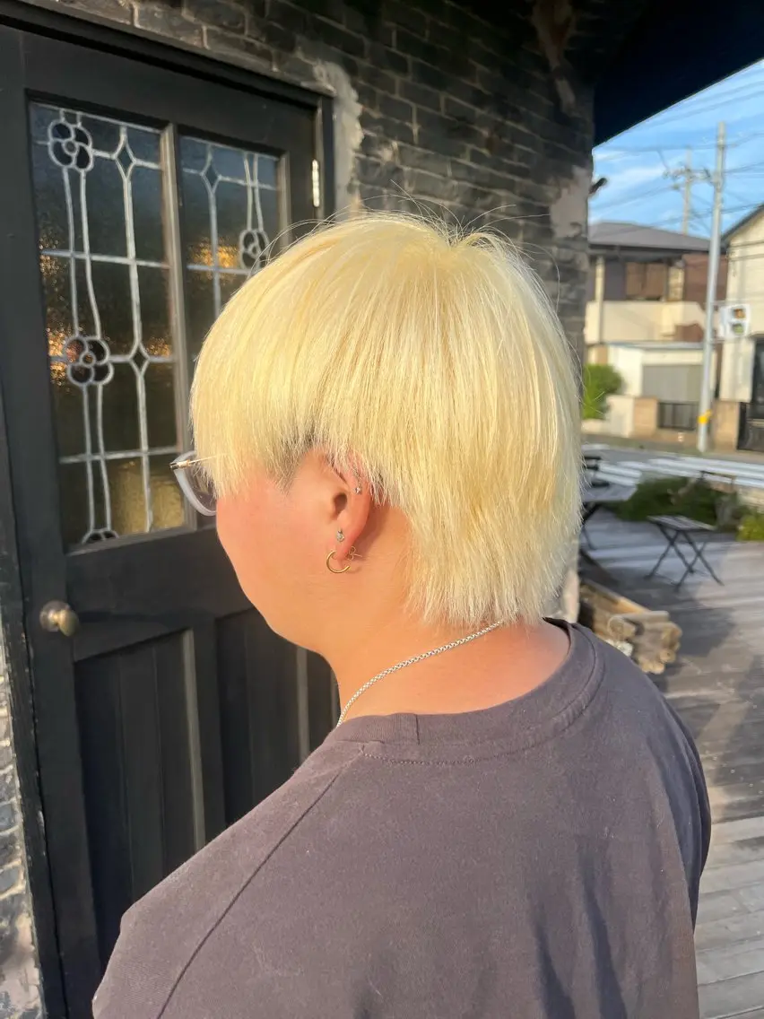 ショート 糸賀 蒼天のヘアスタイル