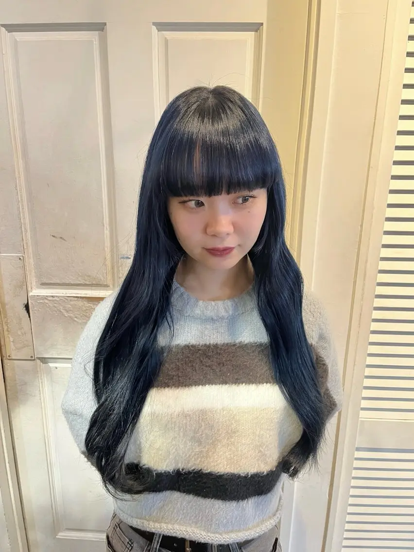 ロング ヘアカラー sora / 渋谷 / ハイトーンのヘアスタイル