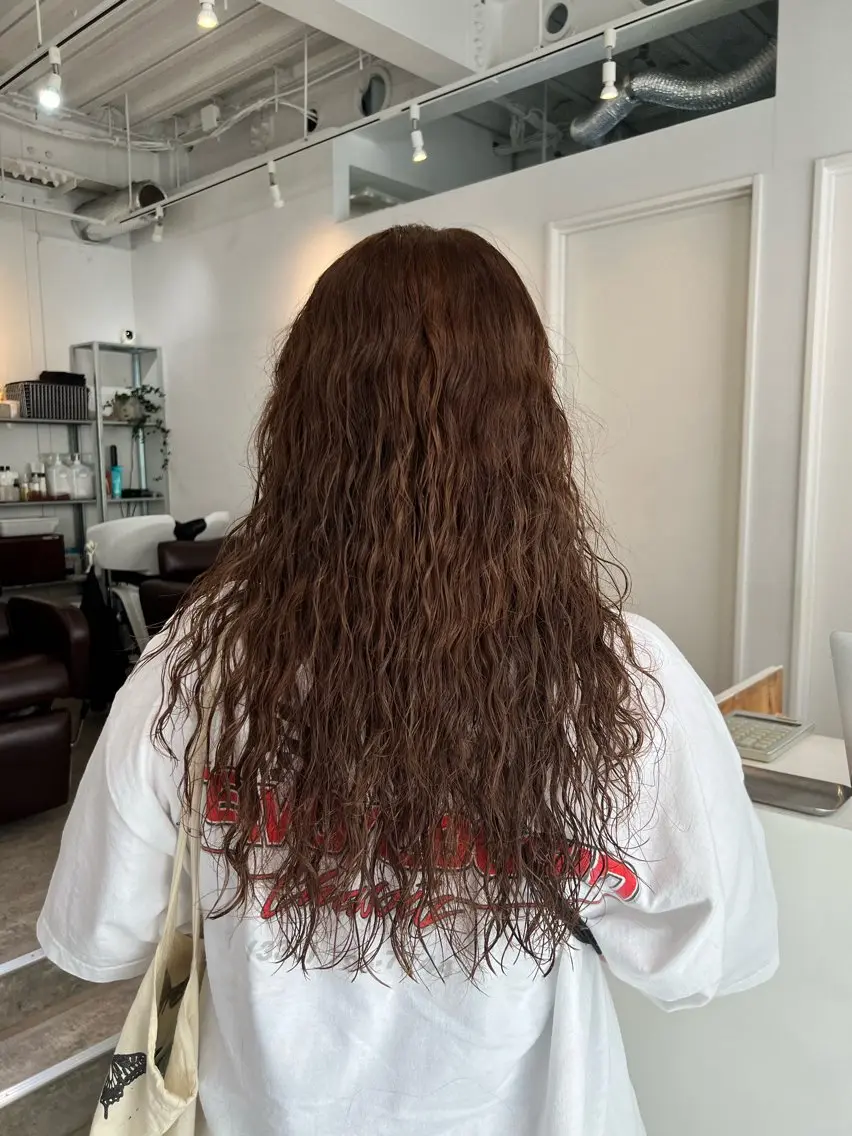 パーマ カット パーマ 山本 晶大のヘアスタイル