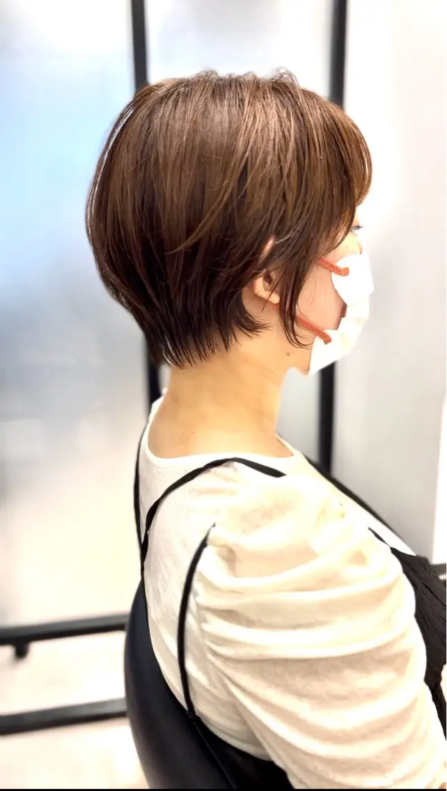 ショート カラー ショートヘア、ボブ こやさん　コヤマのヘアスタイル