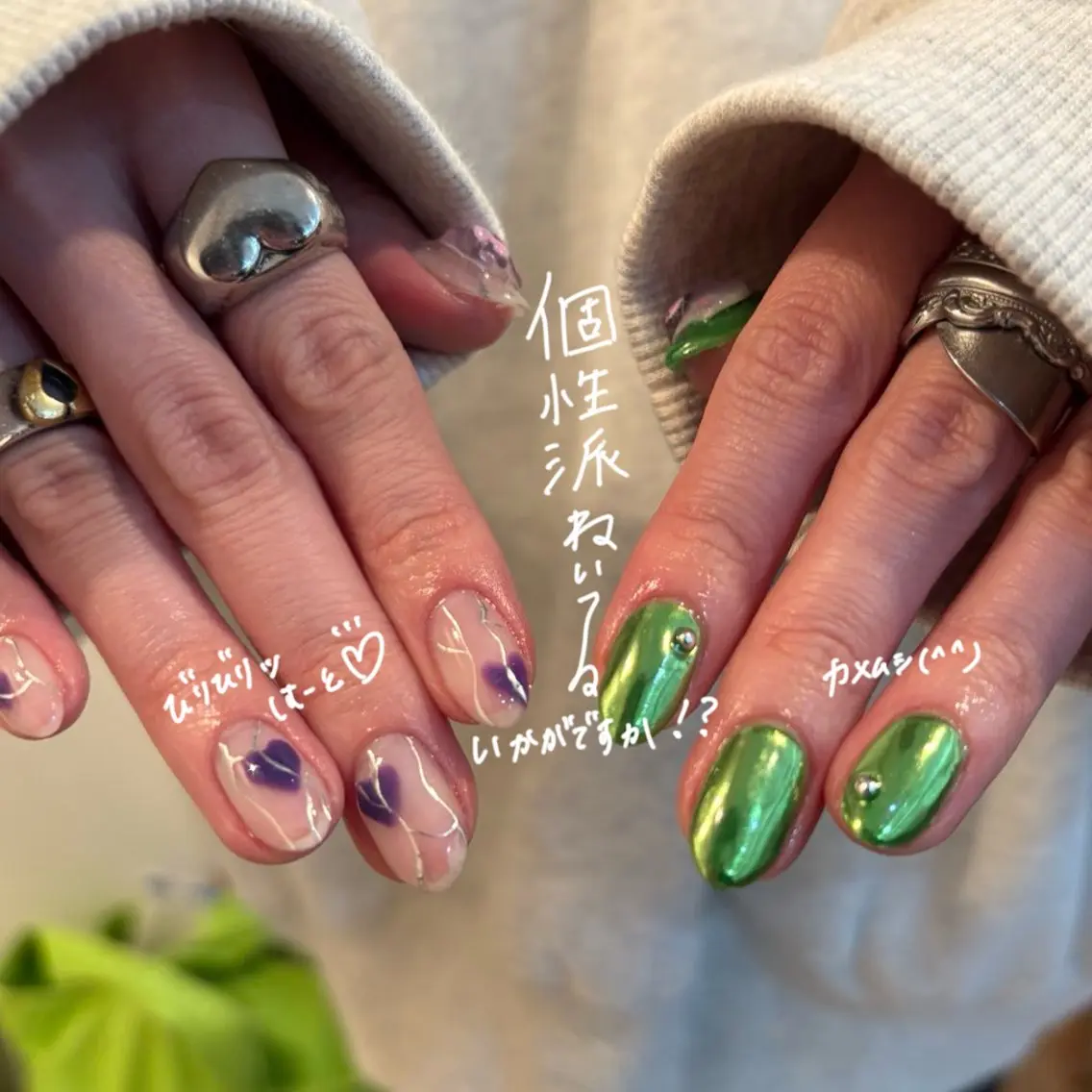 ネイル ハンドネイル yuri / 個性派nailのネイルデザイン