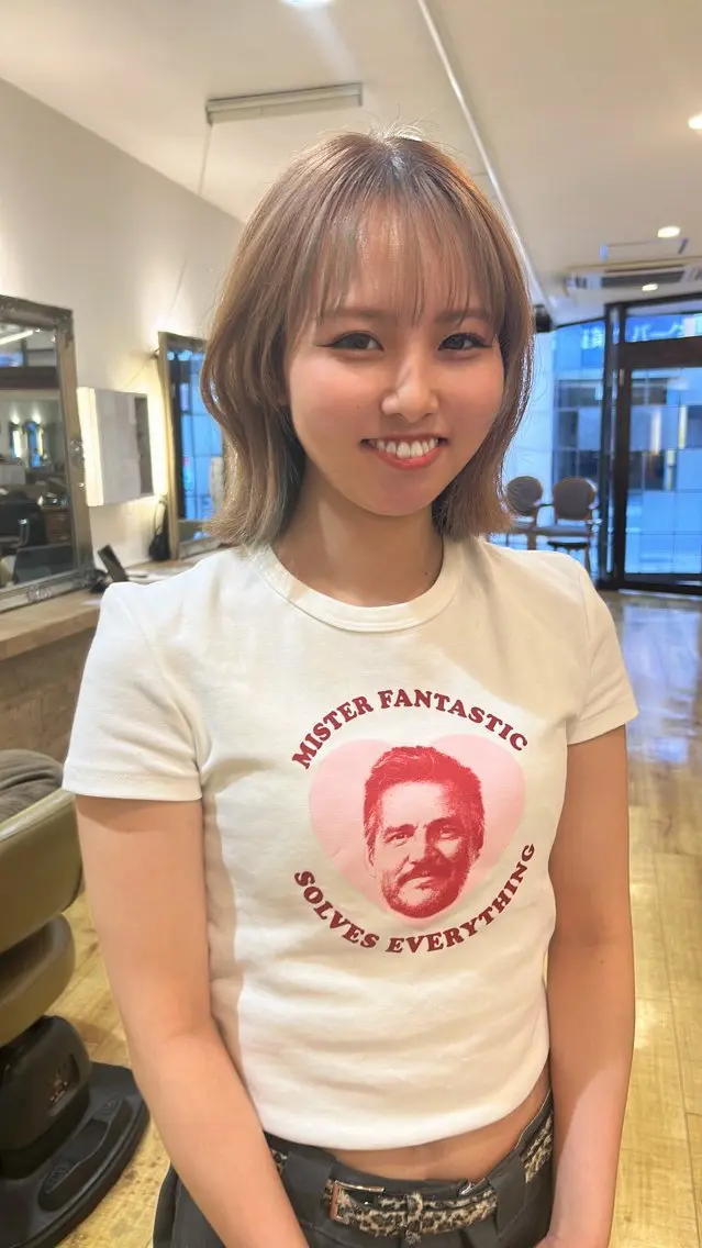 ショート カラー ダブルカラー ハイトーン特化⭐️ 飯田大樹のヘアスタイル