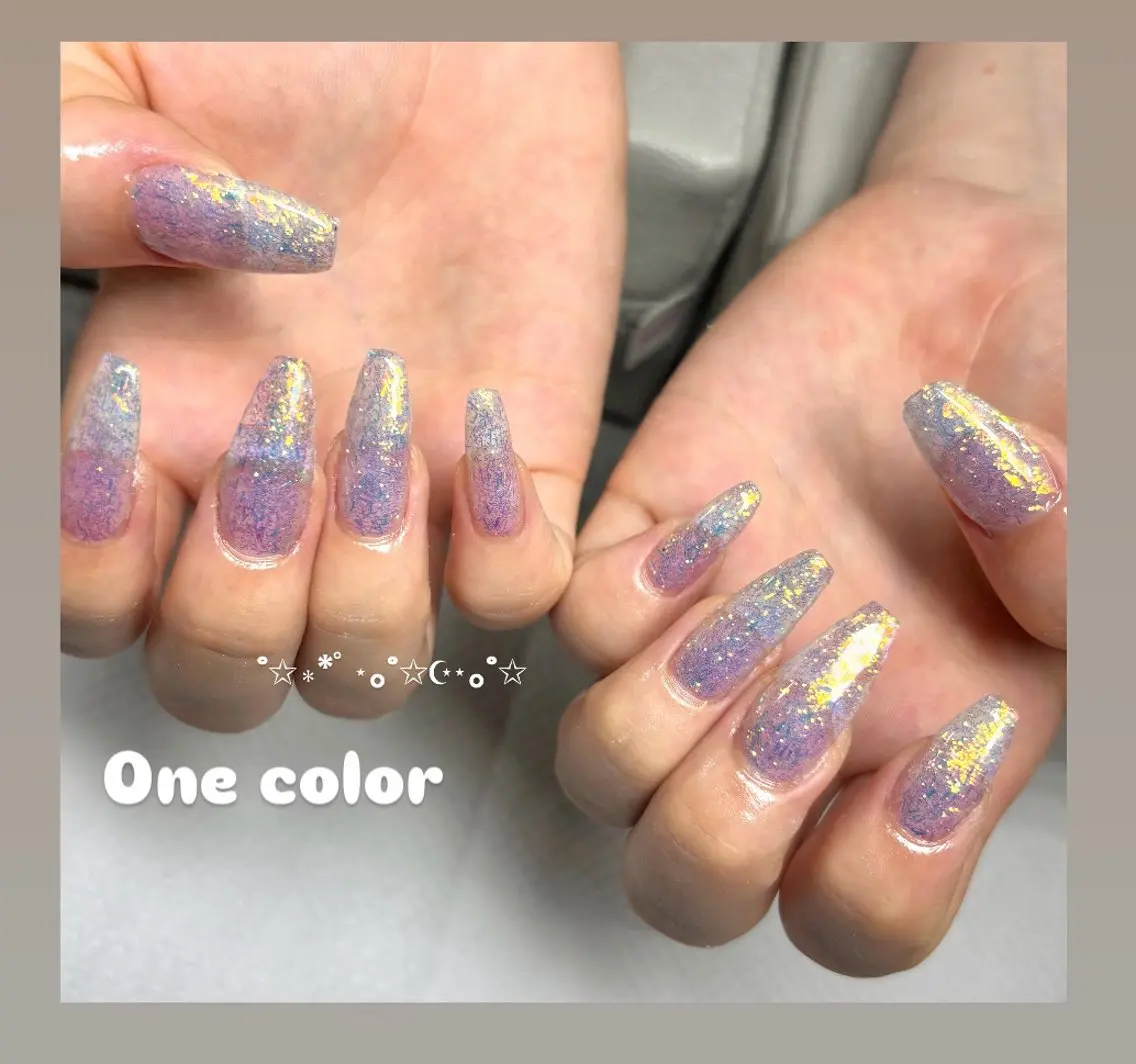 【オフ無】ワンカラーorグラデーションの写真