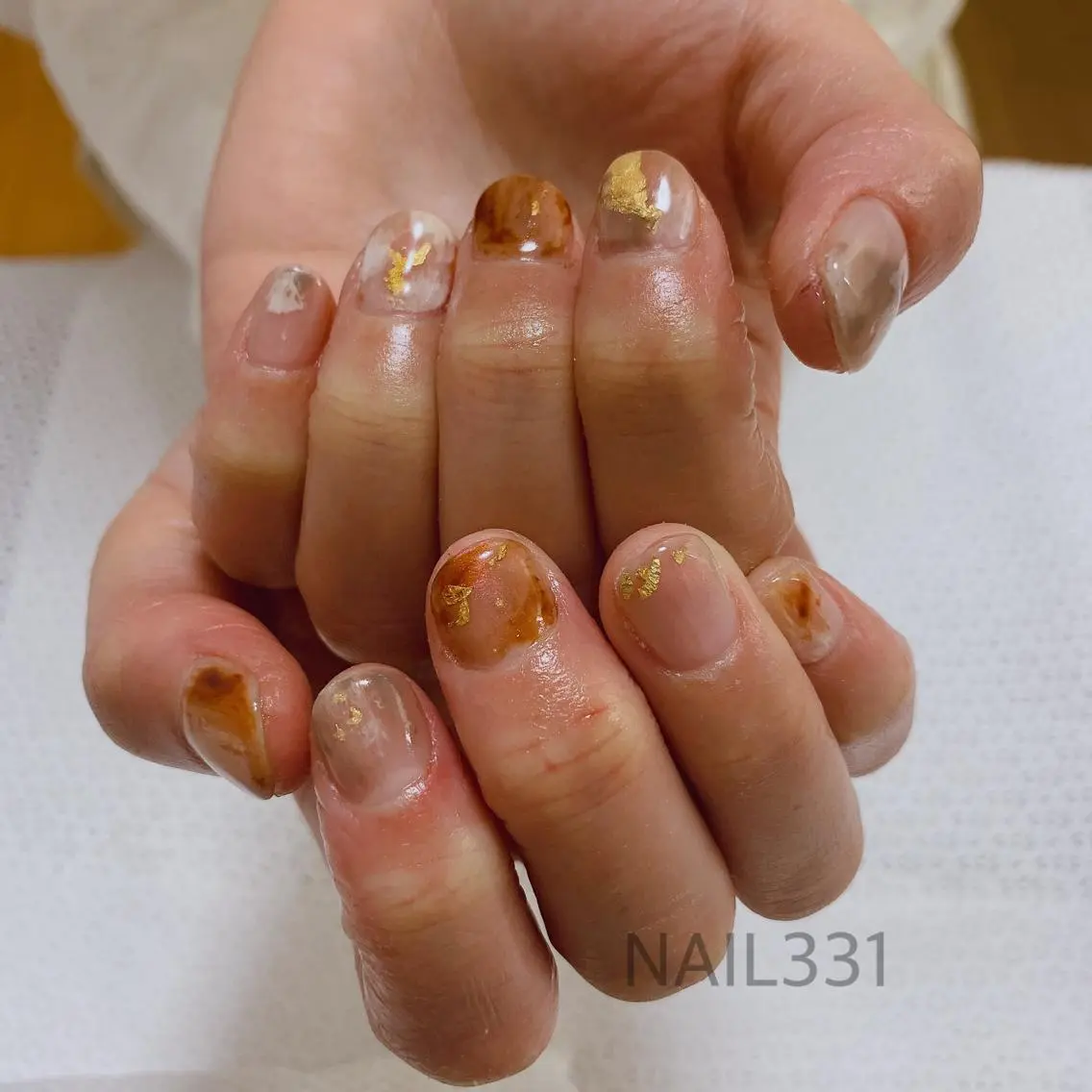 ネイル ニュアンスネイル Nail 331のネイルデザイン