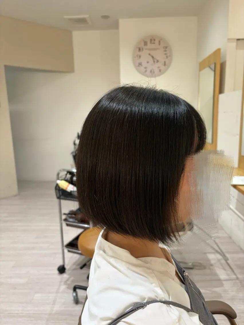 カット（ショート肩より上の長さの方）の写真