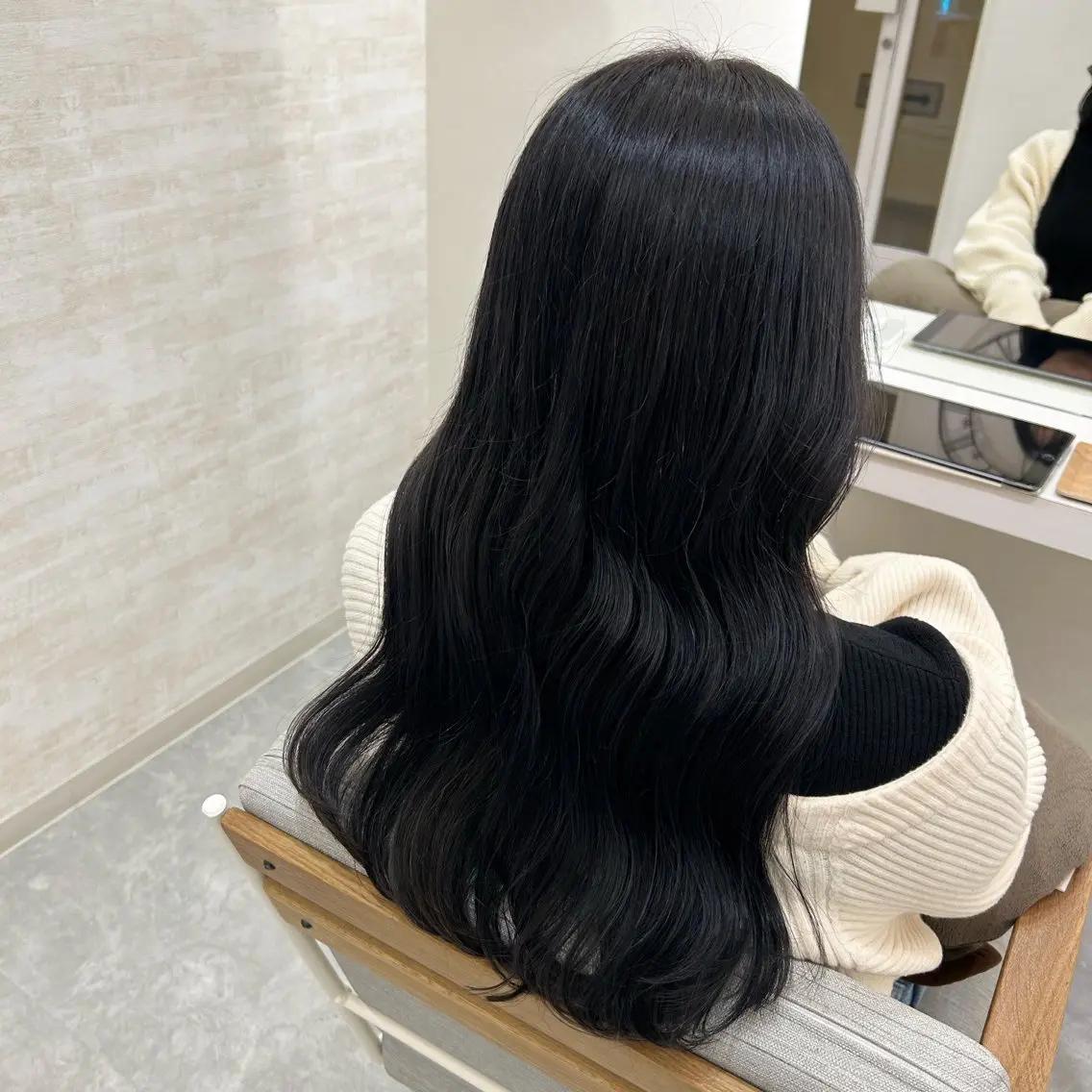 セミロング カラー ヘアアレンジ カット ヘアカラー トリートメント 髪質改善&艶感カラー 🪄岡井美結のヘアスタイル