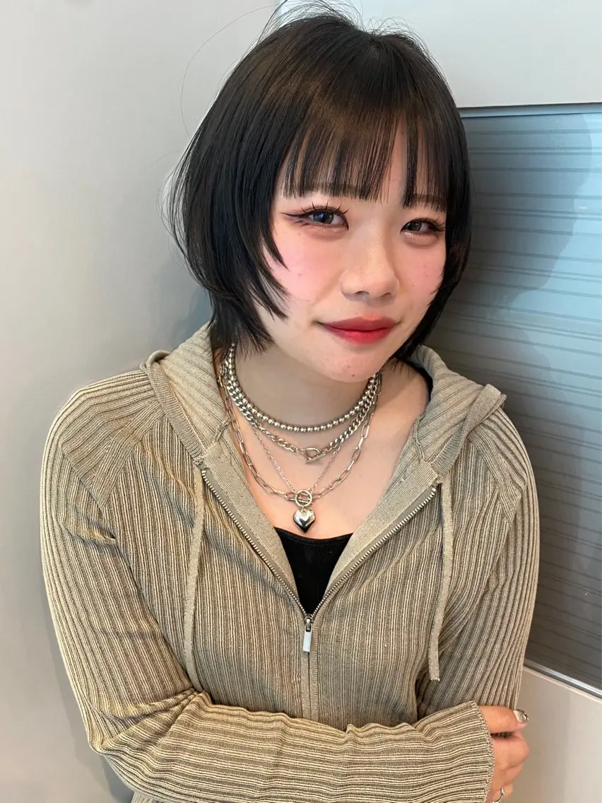 ショート カラー カット ヘアカラー トリートメント mai / linoah˚✧のヘアスタイル
